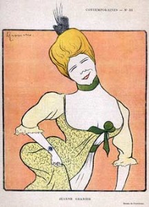 Jeanne Granier Paru dans Le Rire N° 213 le 3 décembre 1898