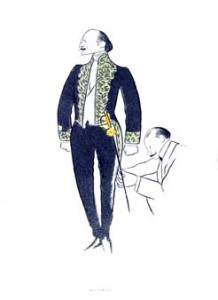 Edmond Rostand "Avant la réception"